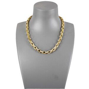 Ever Eve Goldtone Cubic Zirconia Pave Chain 17.5" Necklace
